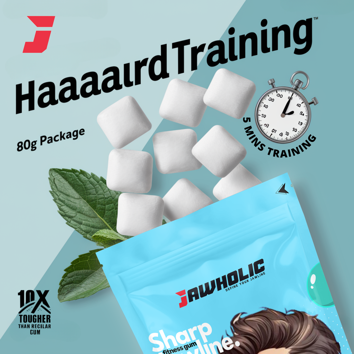 Jawline 10X Stronger Training Gum